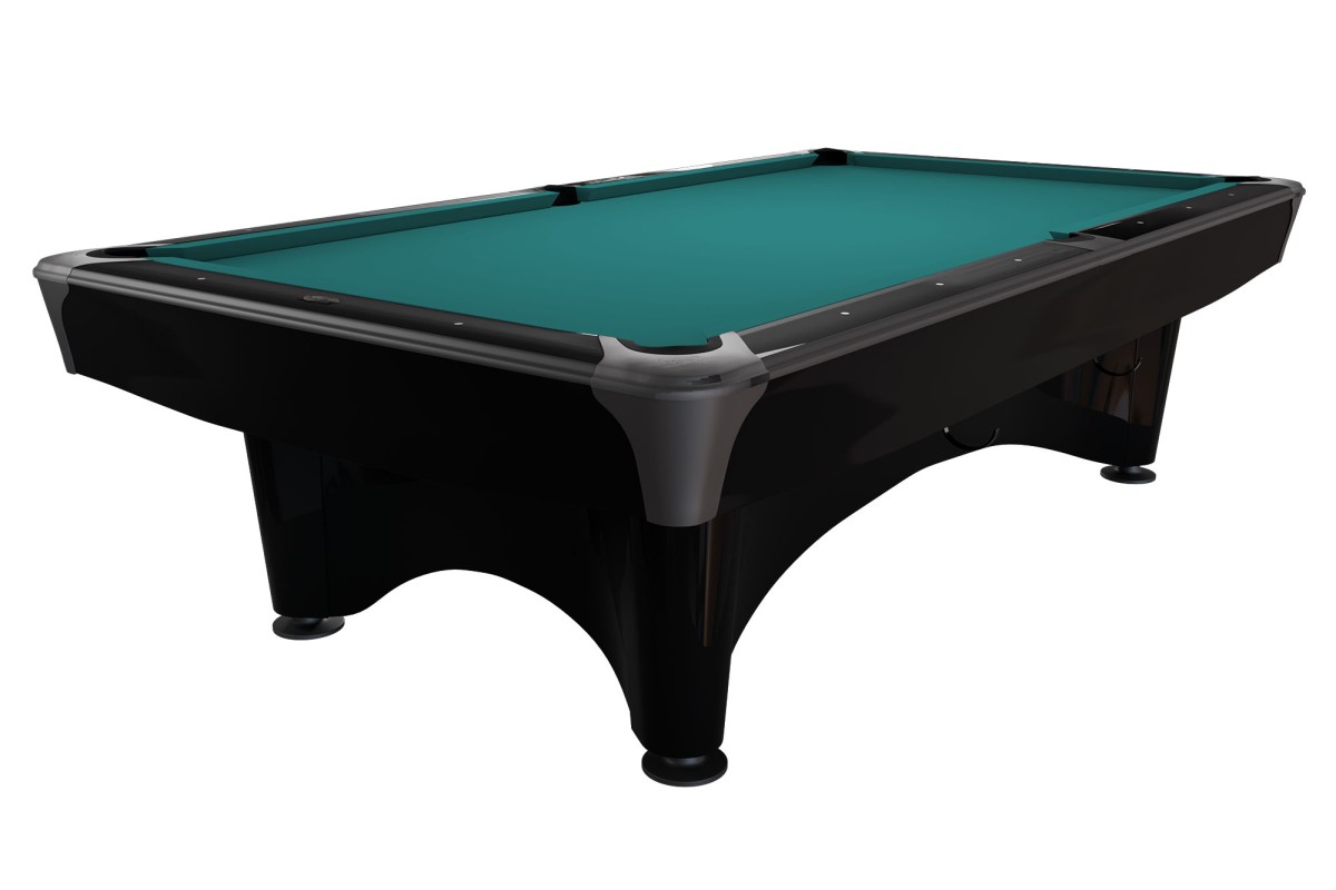 Billardtisch, Pool, Dynamic IV, glänzend schwarz