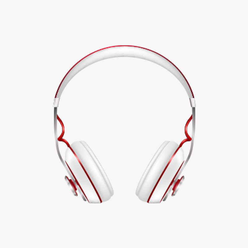 Red Headphone With Bluetooth Red Headphone With Bluetooth