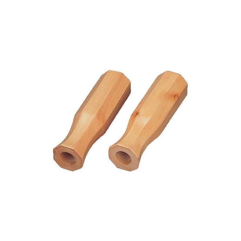 Griff für Tischfußball, braun, Holz