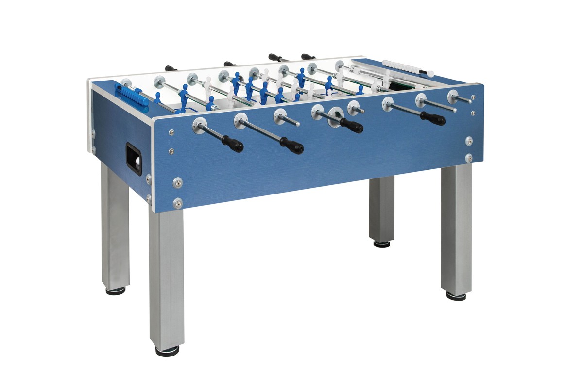 Tischfußball, Garlando G-500 Outdoor, blau