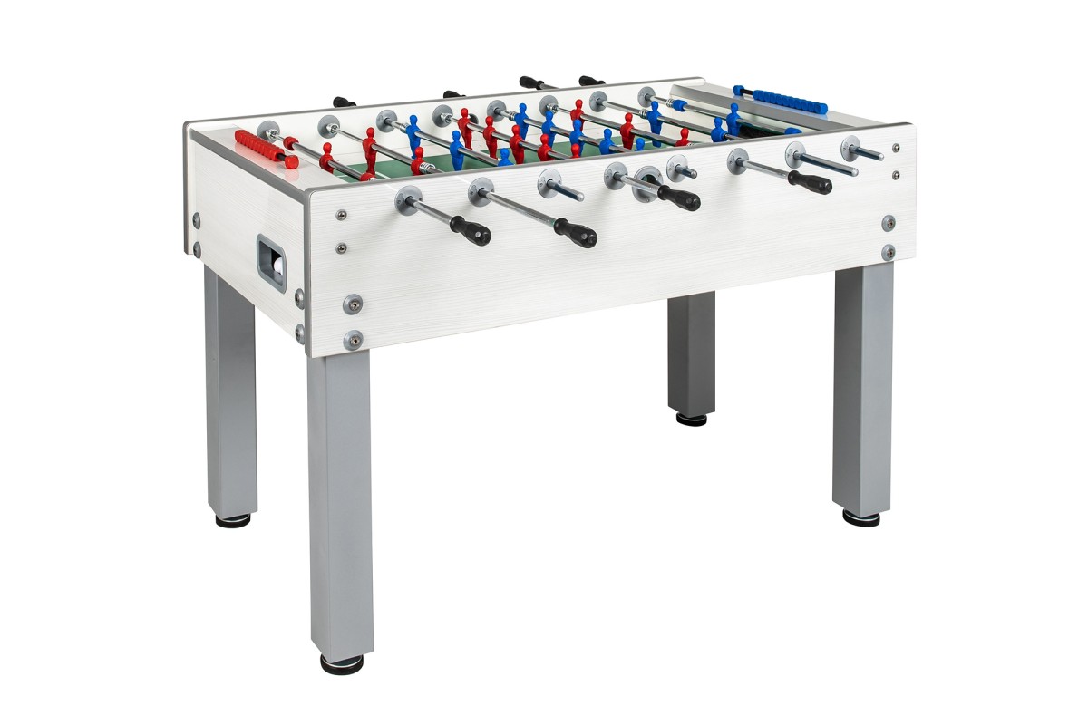 Tischfußball, Garlando G-500 Outdoor, weiß