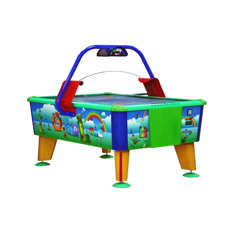 Airhockey, GameLand, 163x107 cm, blau/grün/rot, kommerziell