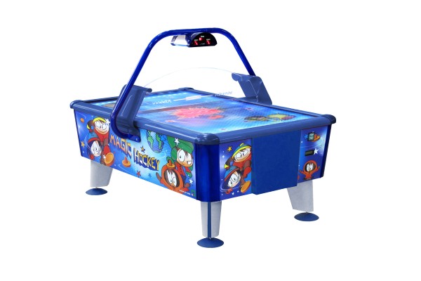 Airhockey, Magic, 163x107 cm, blau/rot/weiß, kommerziell
