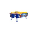 Airhockey, Magic Outdoor, 163x107 cm, blau/gelb/weiß, kommerziell
