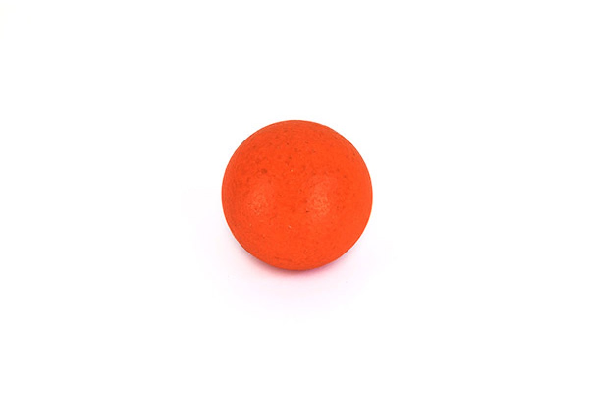 Ball für Tischfußball, Kork, neon-rot, Set, 10 Stück