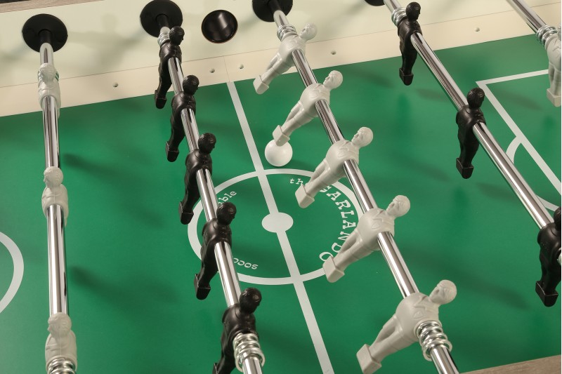 Tischfußball, Garlando G-500 Eiche, graumeliert