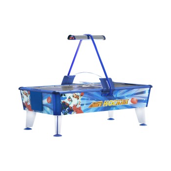 Airhockey, Gold, 199x107x81 cm, blau/weiß, kommerziell