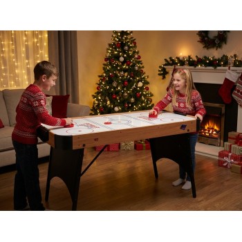 Airhockey, Dybior Rider, 150x76x86 cm, buche, klappbar