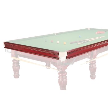 Ersatzbandenset, gebraucht, Snooker, Dynamic Prince, 12 ft. (Fuß), mahagoni Ersatzbandenset, gebraucht, Snooker, Dynamic Prince, 12 ft. (Fuß), mahagoni