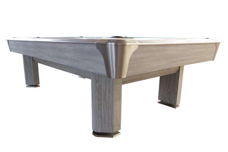 Billardtisch, Pool, Dynamic, 9 ft. (Fuß), graue Eiche, Prototyp, Einzelstück