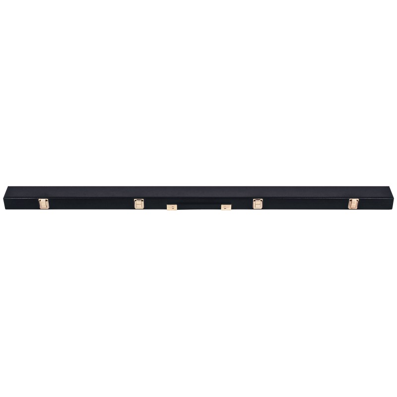 Queuekoffer, Snooker, Storm, schwarz, für ¾-geteilte Queues