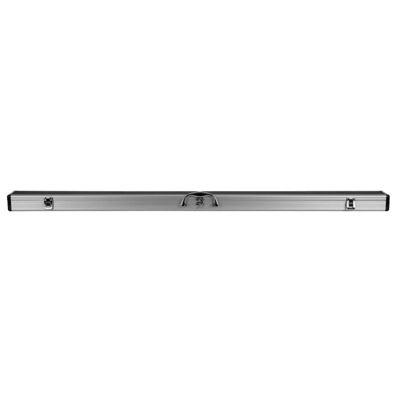 Queuekoffer, Snooker, Storm, schwarz/aluminium, für ¾-geteilte Queues, 120 cm Queuekoffer, Snooker, Storm, schwarz/aluminium, für ¾-geteilte Queues, 120 cm