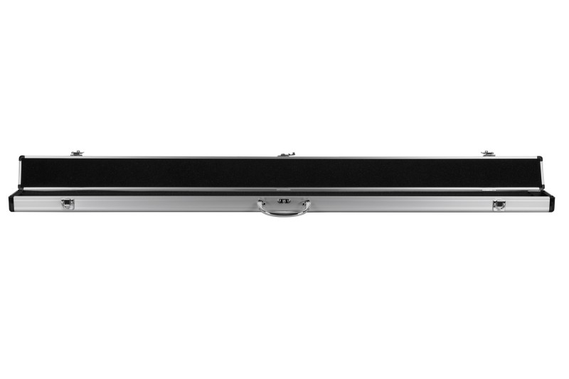 Queuekoffer, Snooker, Storm, schwarz/aluminium, für ¾-geteilte Queues, 120 cm