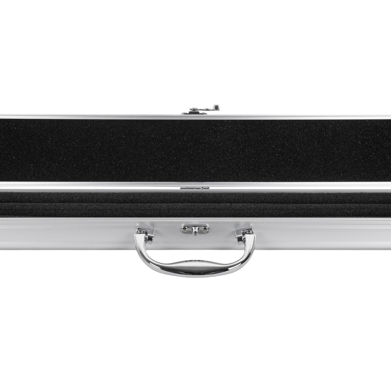 Queuekoffer, Snooker, Storm, schwarz/aluminium, für ¾-geteilte Queues, 120 cm Queuekoffer, Snooker, Storm, schwarz/aluminium, für ¾-geteilte Queues, 120 cm