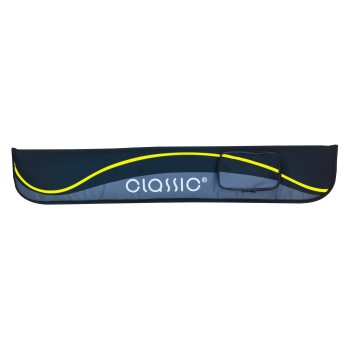 Queuetasche, Passion, schwarz-gelb, 2/2, 83 cm