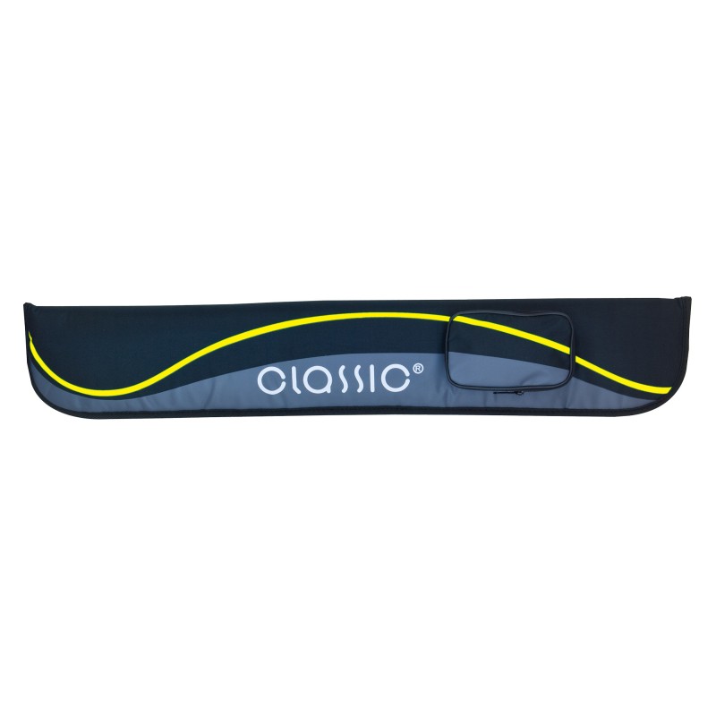 Queuetasche, Passion, schwarz-gelb, 2/2, 83 cm