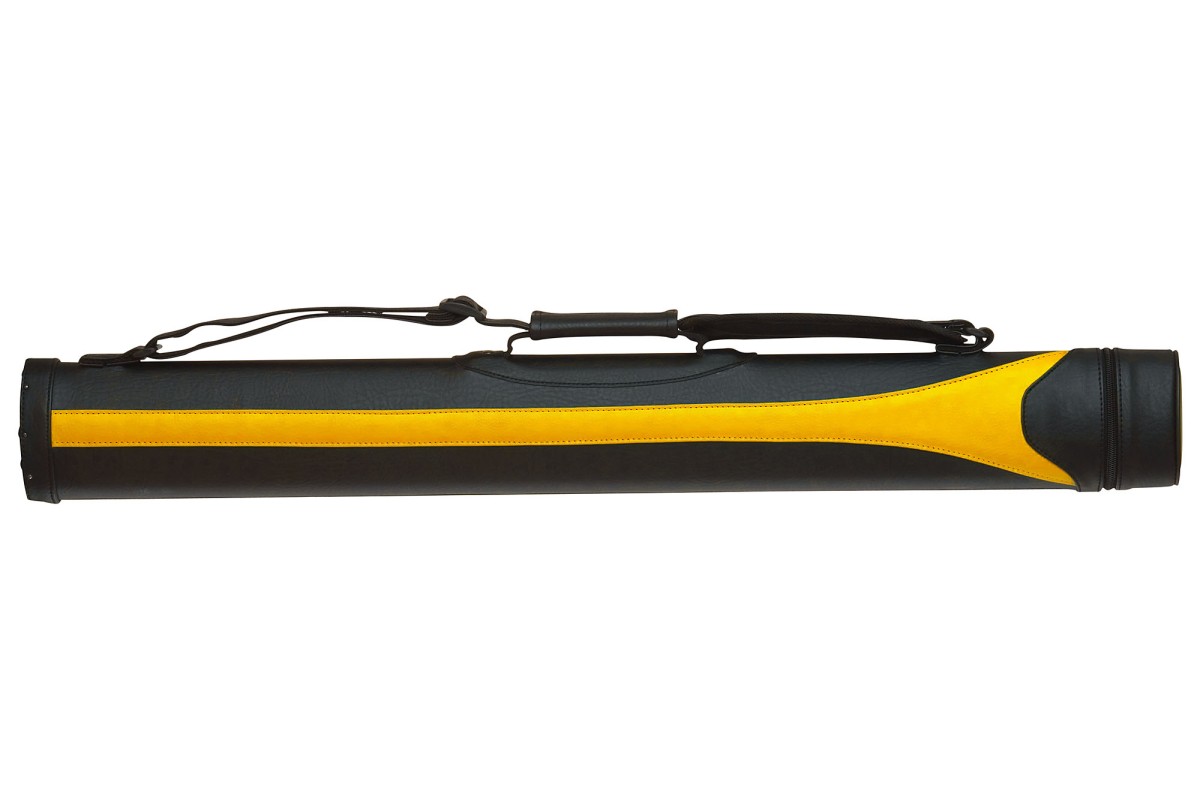 Queueköcher, Style SY-1, gelb-schwarz, 2/2, 85 cm