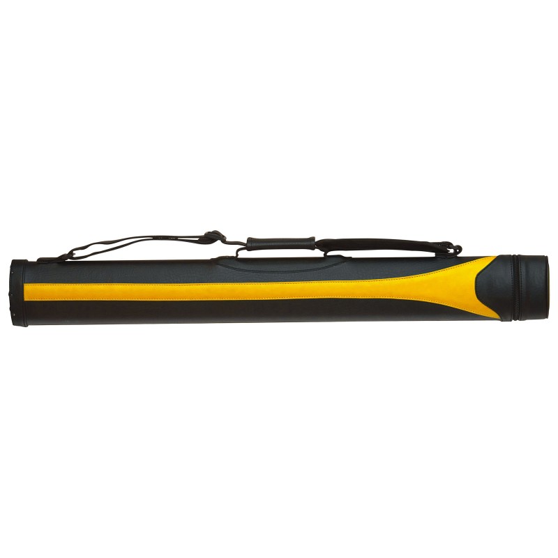 Queueköcher, Style SY-1, gelb-schwarz, 2/2, 85 cm