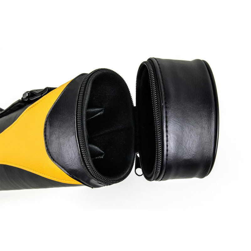 Queueköcher, Style SY-1, gelb-schwarz, 2/2, 85 cm