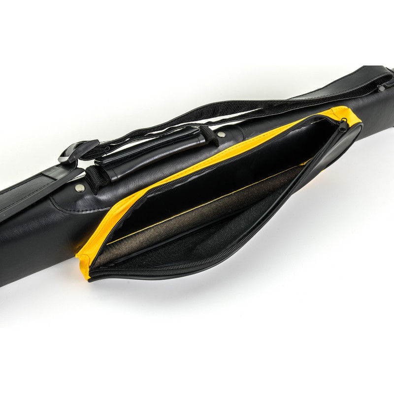 Queueköcher, Style SY-1, gelb-schwarz, 2/2, 85 cm