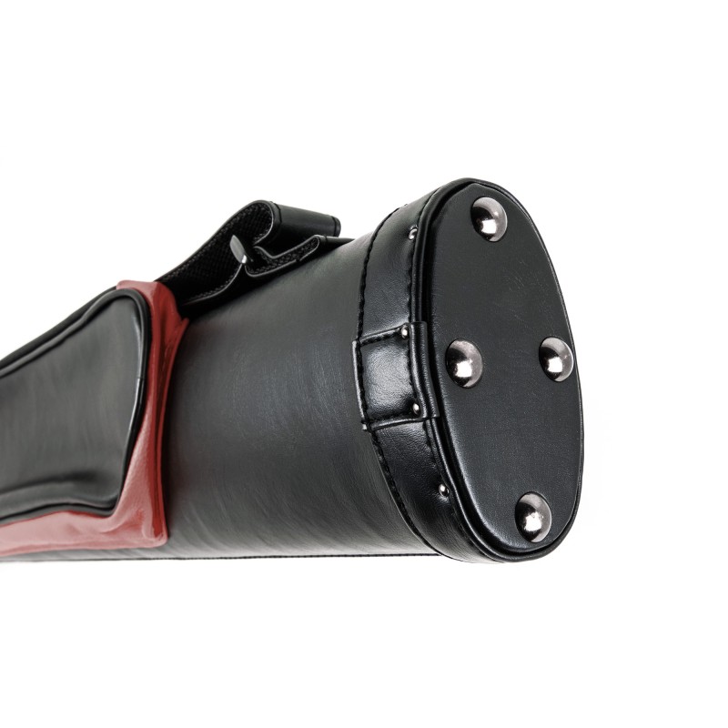 Queueköcher, Style SY-2, rot-schwarz, 2/2, 85 cm Queueköcher, Style SY-2, rot-schwarz, 2/2, 85 cm