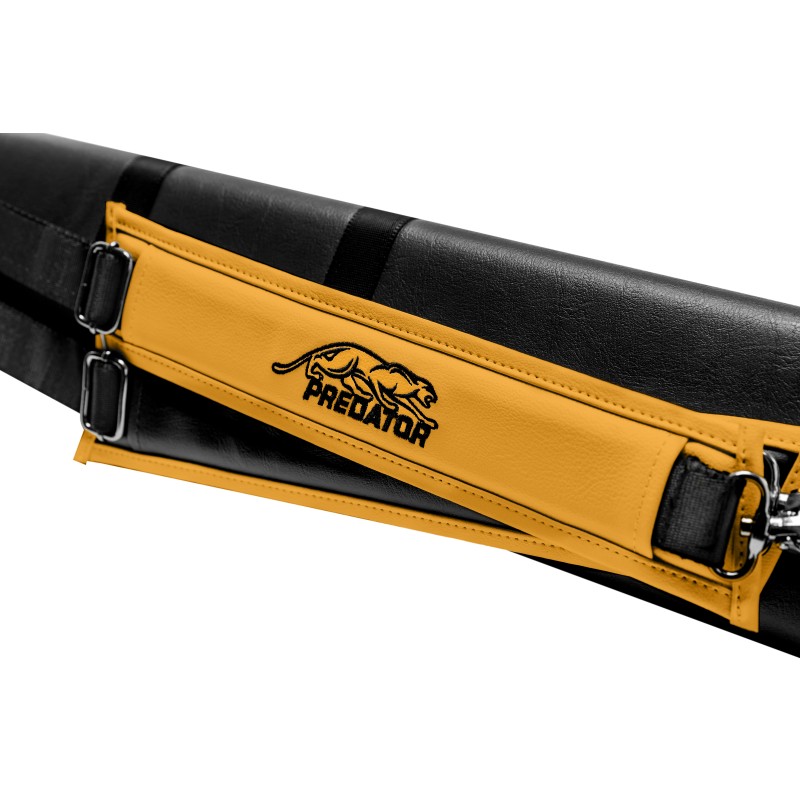 Queueköcher, Predator Roadline, schwarz-gelb, 3x5 Queueköcher, Predator Roadline, schwarz-gelb, 3x5