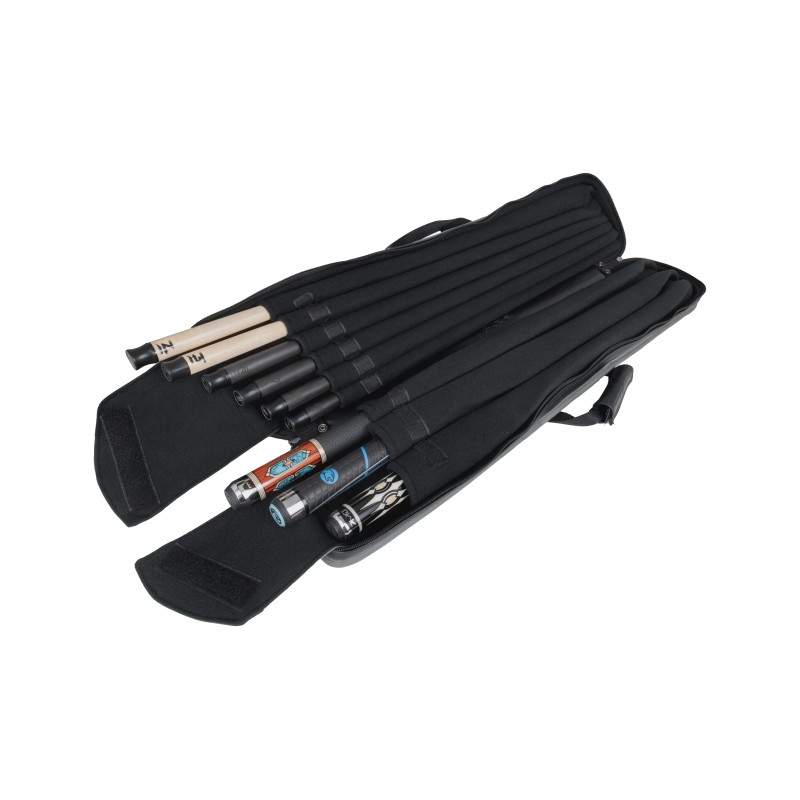 Queueköcher, Predator Roadline, schwarz-grau, 3x6 Queueköcher, Predator Roadline, schwarz-grau, 3x6