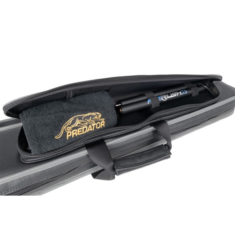 Queueköcher, Predator Roadline, schwarz-grau, 3x6 Queueköcher, Predator Roadline, schwarz-grau, 3x6