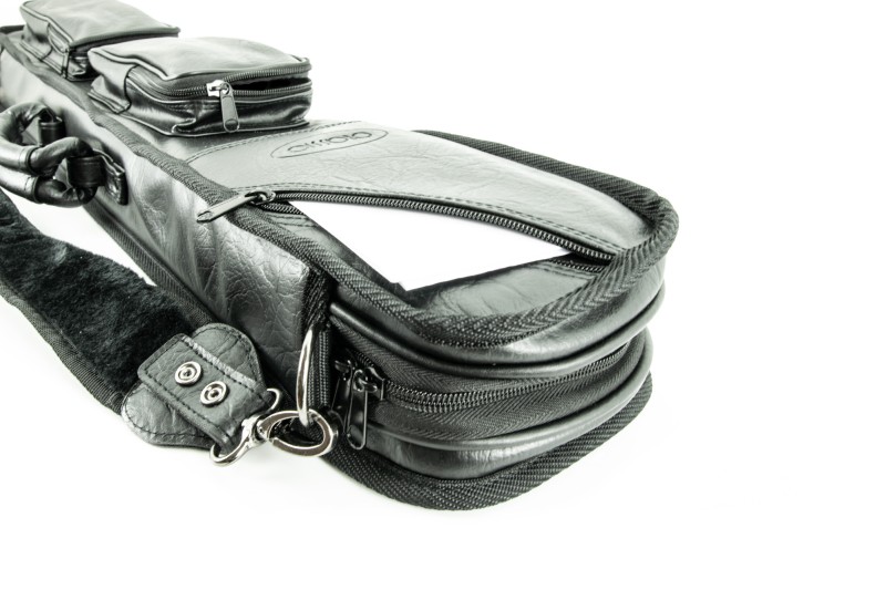 Queuetasche, Classic, Elegant, schwarz, 3/5, 83 cm