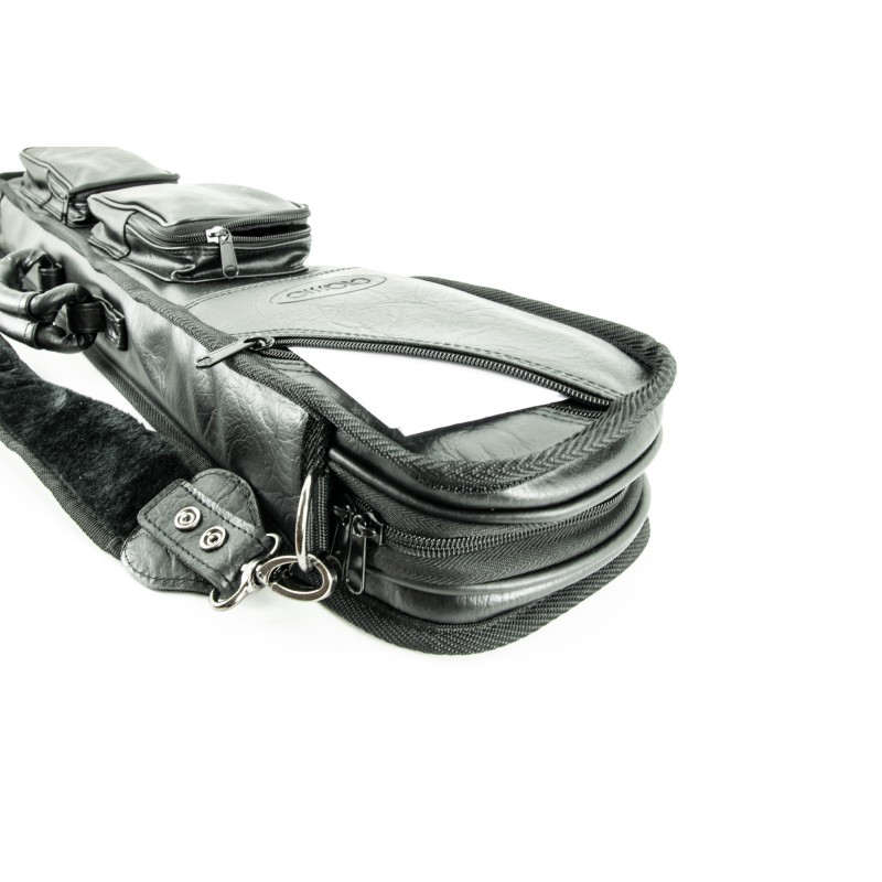 Queuetasche, Classic, Elegant, schwarz, 3/5, 83 cm