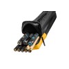Queueköcher, Predator Urbain, schwarz-gelb, 3x5, 85cm