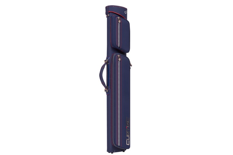 Queueköcher, Cuetec Pro Line, navy, 2x4, 85cm