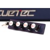 Queueköcher, Cuetec Pro Line, navy, 2x4, 85cm