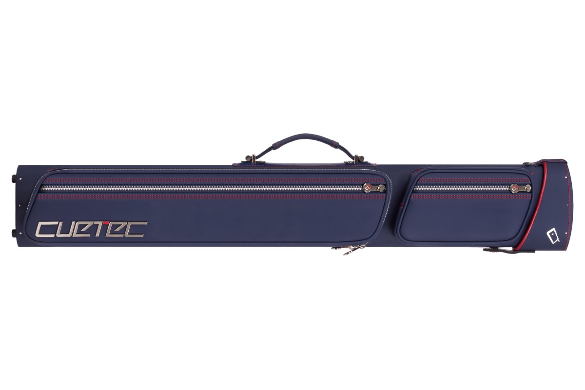 Queueköcher, Cuetec Pro Line, navy, 2x4, 85cm