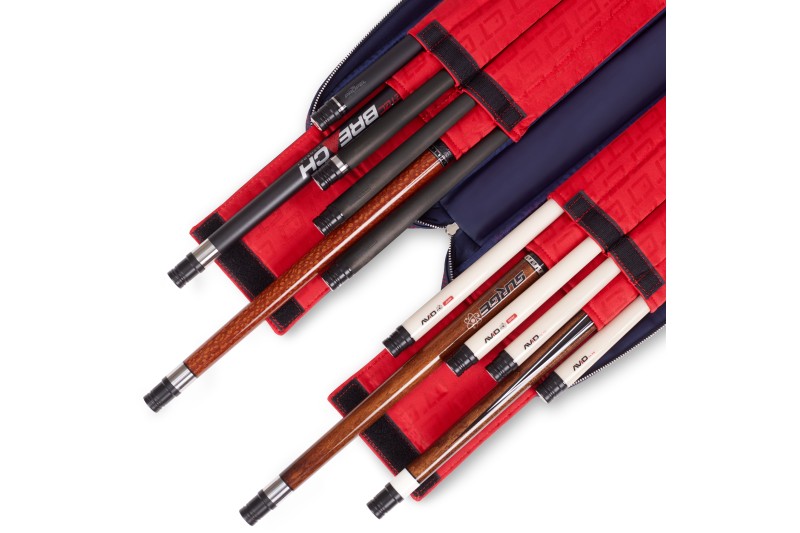 Queuetasche, Cuetec Pro Line, navy, 4x8, 85cm