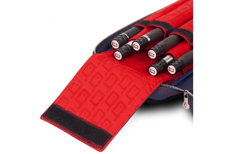 Queuetasche, Cuetec Pro Line, navy, 4x8, 85cm