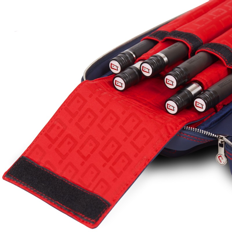 Queuetasche, Cuetec Pro Line, navy, 4x8, 85cm