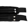 Queuetasche, Sporty, schwarz, 2x4, 85cm Queuetasche, Sporty, schwarz, 2x4, 85cm