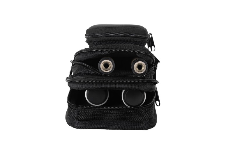 Queuetasche, Protect, schwarz, 2x4, 85cm