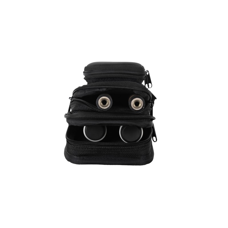 Queuetasche, Protect, schwarz, 2x4, 85cm