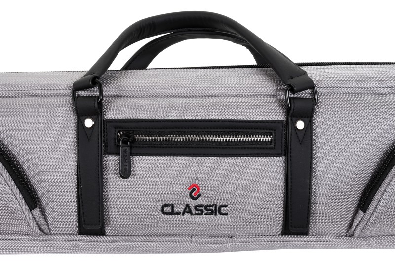 Queuetasche, Classic Prestige, grau, 3/5, 83 cm