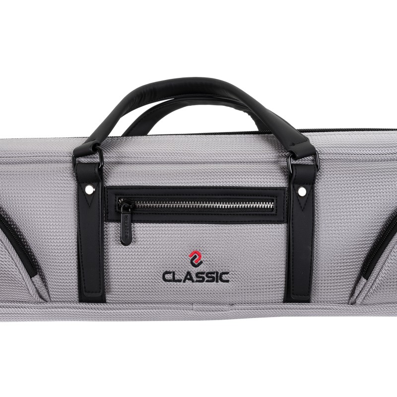 Queuetasche, Classic Prestige, grau, 3/5, 83 cm Queuetasche, Classic Prestige, grau, 3/5, 83 cm