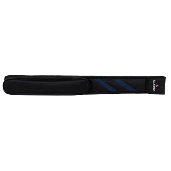 Queuetasche, Classic Stripes, schwarz-blau, 1/1, 83 cm