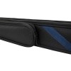 Queuetasche, Classic Stripes, schwarz-blau, 1/1, 83 cm