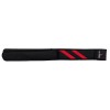 Queuetasche, Classic Stripes, schwarz-rot, 1/1, 83 cm Queuetasche, Classic Stripes, schwarz-rot, 1/1, 83 cm