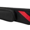 Queuetasche, Classic Stripes, schwarz-rot, 1/1, 83 cm Queuetasche, Classic Stripes, schwarz-rot, 1/1, 83 cm