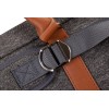 Queuetasche, Classic Challenger, grau-braun, 3/5, 85 cm