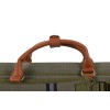 Queuetasche, Classic PocketStyle, grün-braun, 3/5, 85 cm Queuetasche, Classic PocketStyle, grün-braun, 3/5, 85 cm