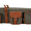 Queuetasche, Classic PocketStyle, grün-braun, 3/5, 85 cm Queuetasche, Classic PocketStyle, grün-braun, 3/5, 85 cm