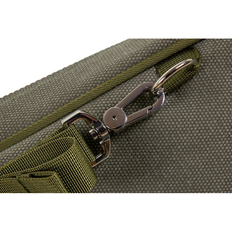 Queuetasche, Classic PocketStyle, grün-braun, 3/5, 85 cm Queuetasche, Classic PocketStyle, grün-braun, 3/5, 85 cm